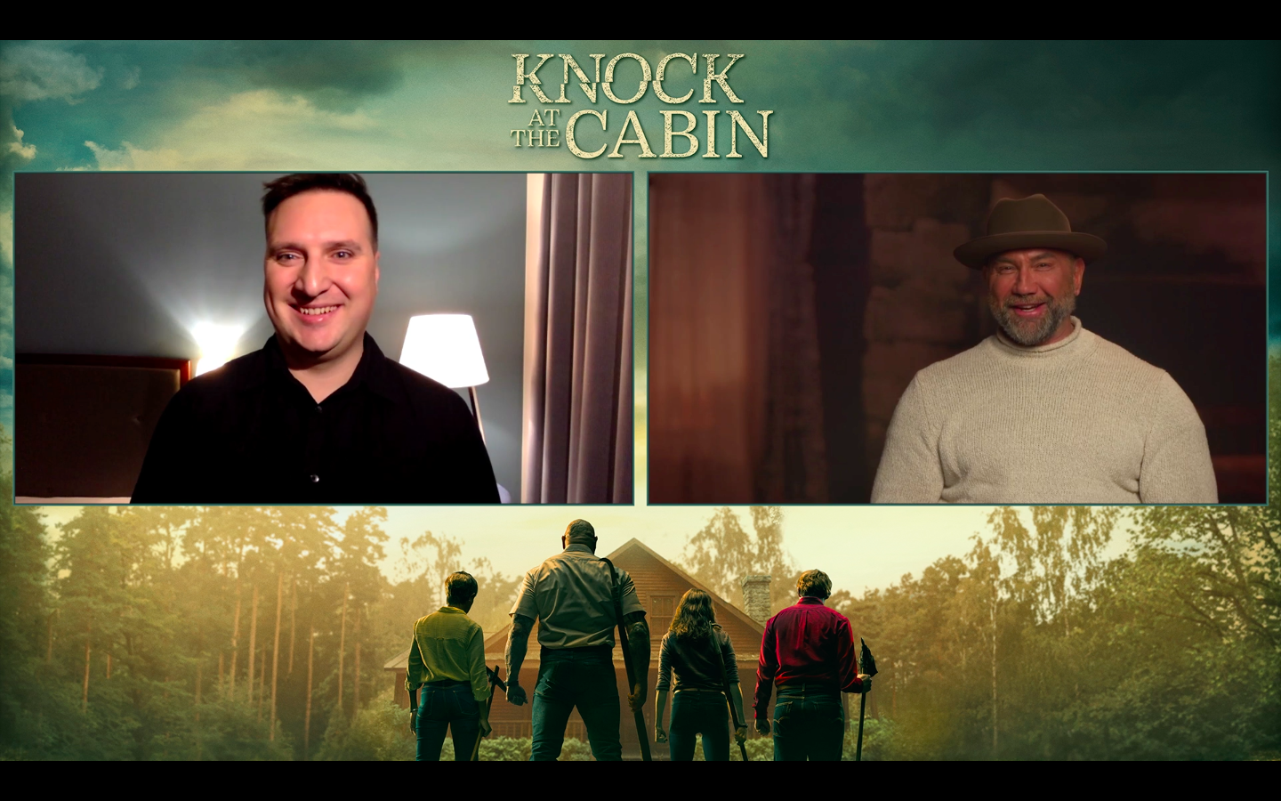     Dave Bautista o Pukając do drzwi: Też nie uwierzyłbym w apokalipsę [VIDEO WYWIAD]